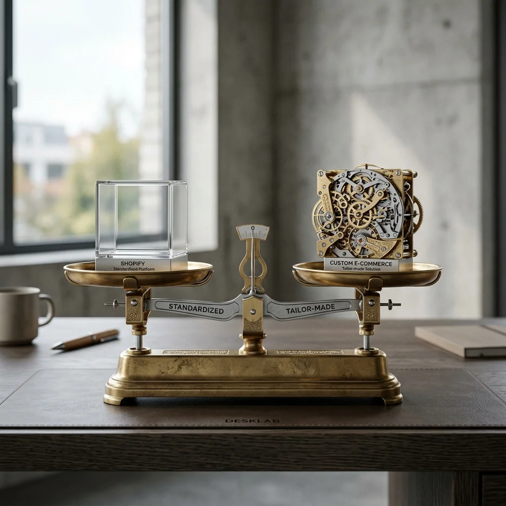 Shopify vs Custom E-commerce - ApolloTech Strategy Hub